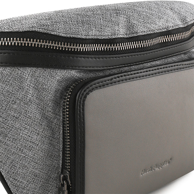 Hush Puppies Men Bags Ethan Waist Bag In Grey