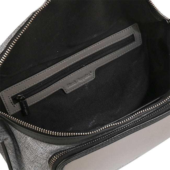 Ethan Waist Bag In Grey