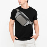 Ethan Waist Bag In Grey