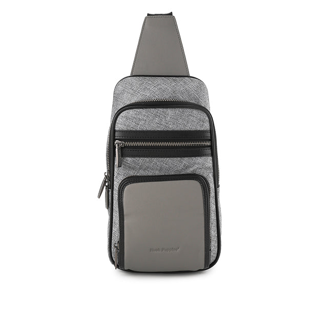 Ethan Chest Bag In Grey