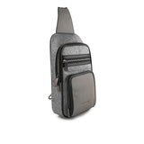Ethan Chest Bag In Grey