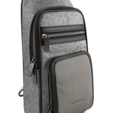 Ethan Chest Bag In Grey