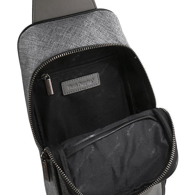 Ethan Chest Bag In Grey