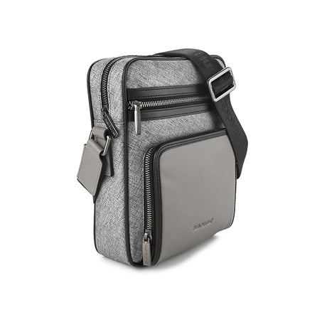 Hush Puppies Men Bags Ethan Sling Bag In Grey