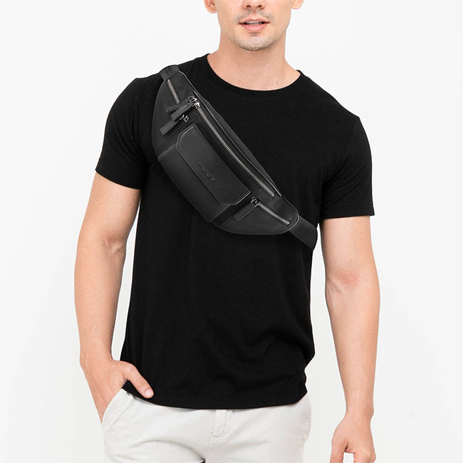 Eureka Waist Bag In Black