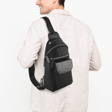 Eureka Chest Bag In Black