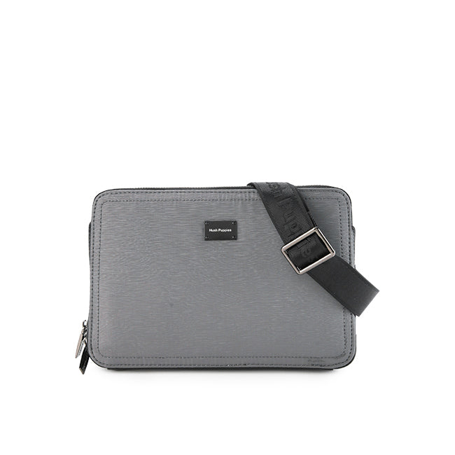 Hush Puppies Bags Pria Mario Clutch/Messenger Bag In Grey