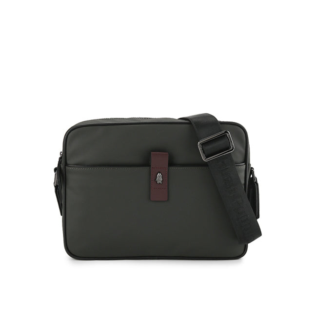Hush Puppies Tas Pria Sling Bag Mickey Messenger Bag In Khaki