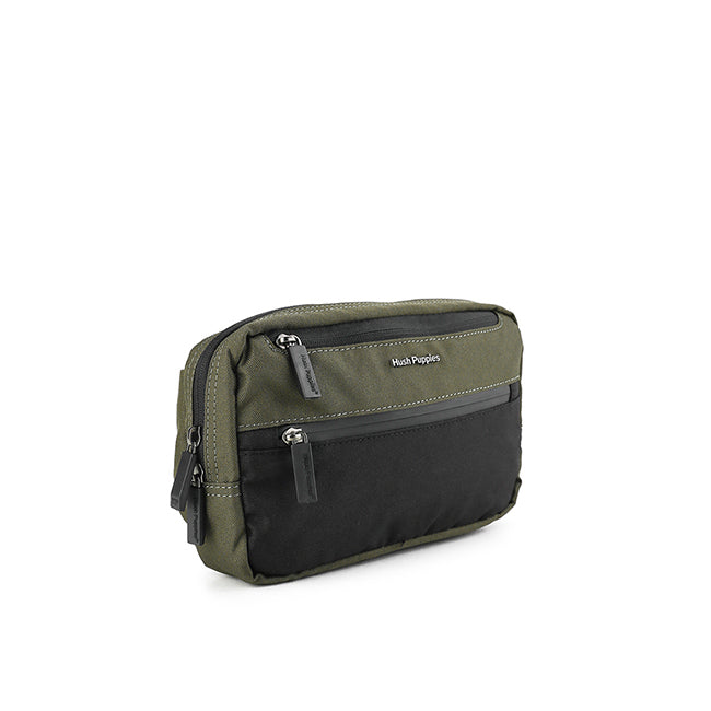 Hush Puppies Tas Pria Lash Waist Bag In Khaki