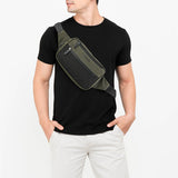 Hush Puppies Tas Pria Lash Waist Bag In Khaki