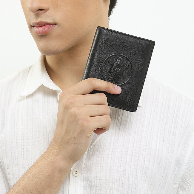 Hush Puppies Men Stefon Bi-Fold Wlt In Black