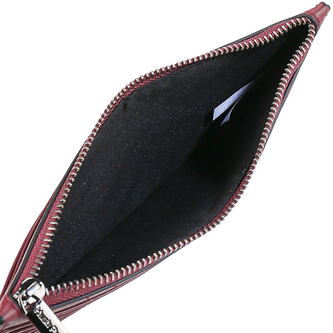 Gavel Card Holder In Maroon