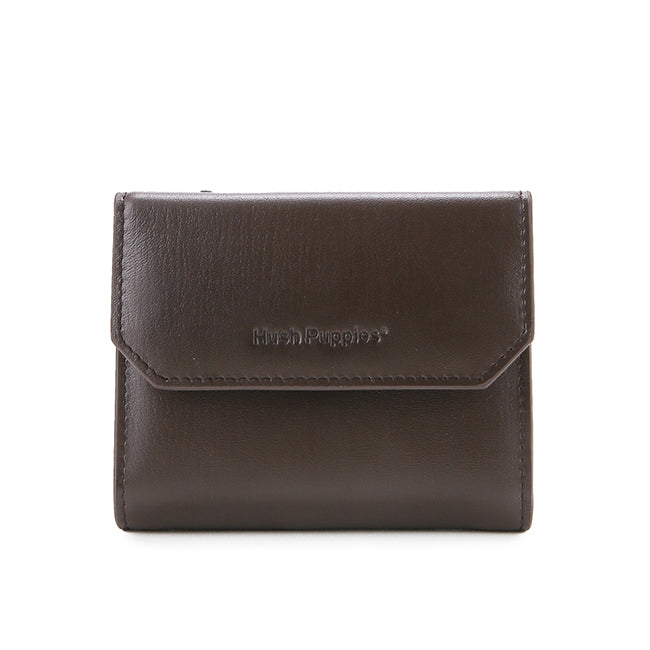 Hush Puppies Accessories Pria Naylor Tri-Fold Wlt In Dark Brown