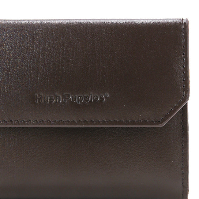 Hush Puppies Accessories Pria Naylor Tri-Fold Wlt In Dark Brown
