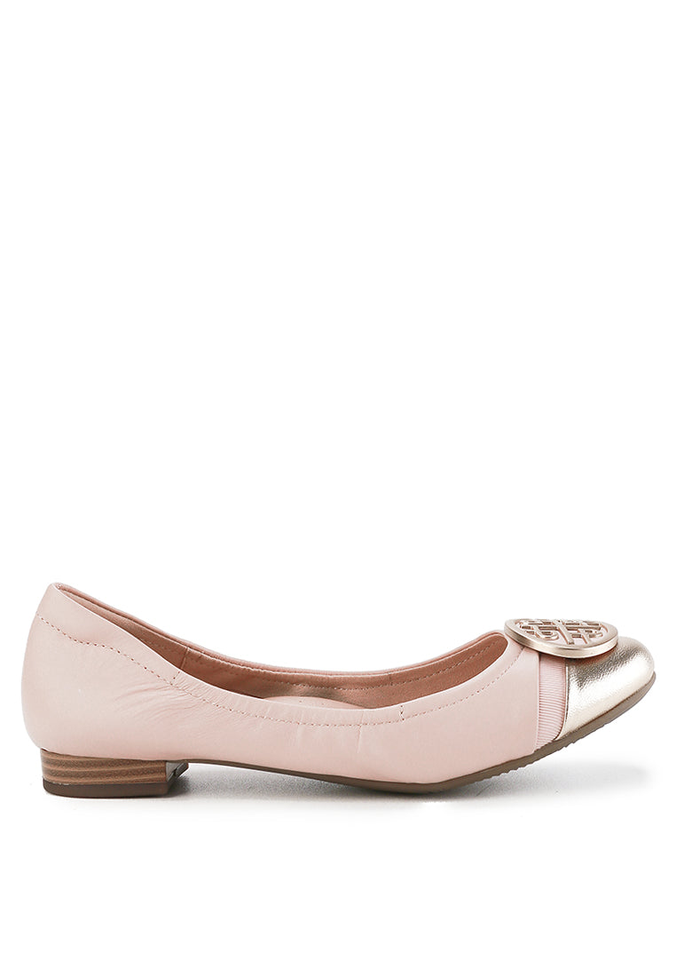 Hush Puppies Sepatu Formal Wanita Albie Lexi In Nude