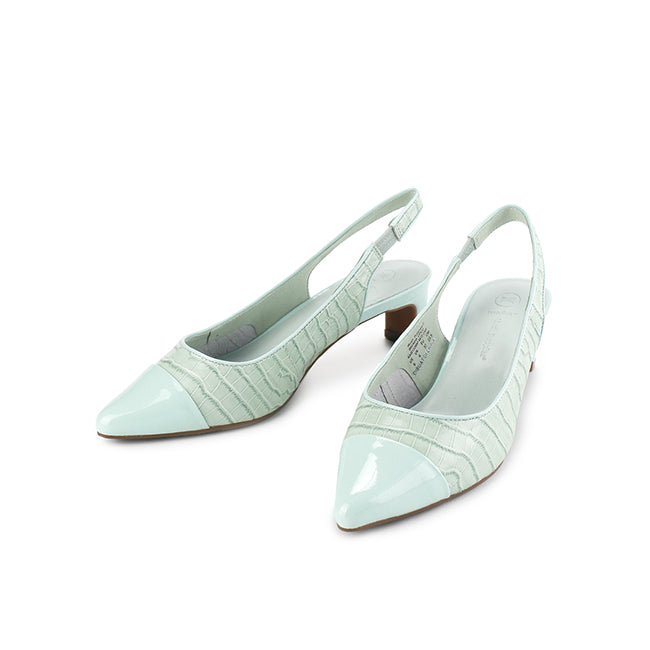 Hush Puppies Sepatu Heels Wanita Brenda Coco In Mint