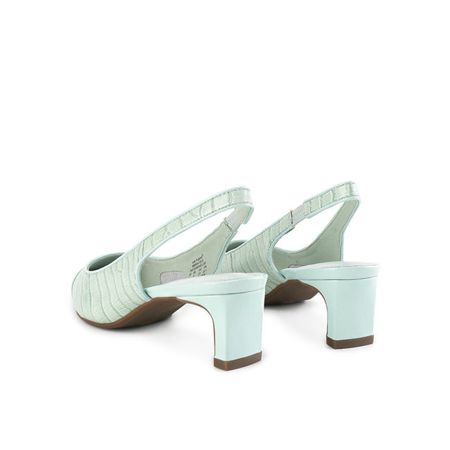 Hush Puppies Sepatu Heels Wanita Brenda Coco In Mint