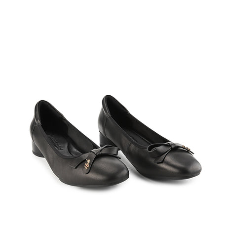 Hush Puppies Sepatu Wanita Flats Kendall Bowie In Black