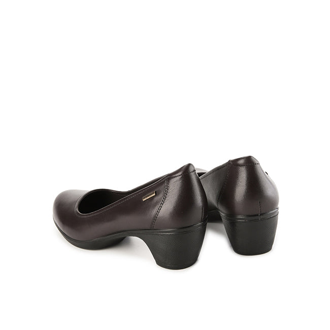 Hush Puppies Sepatu Wanita Heels Kiko In Dark Brown