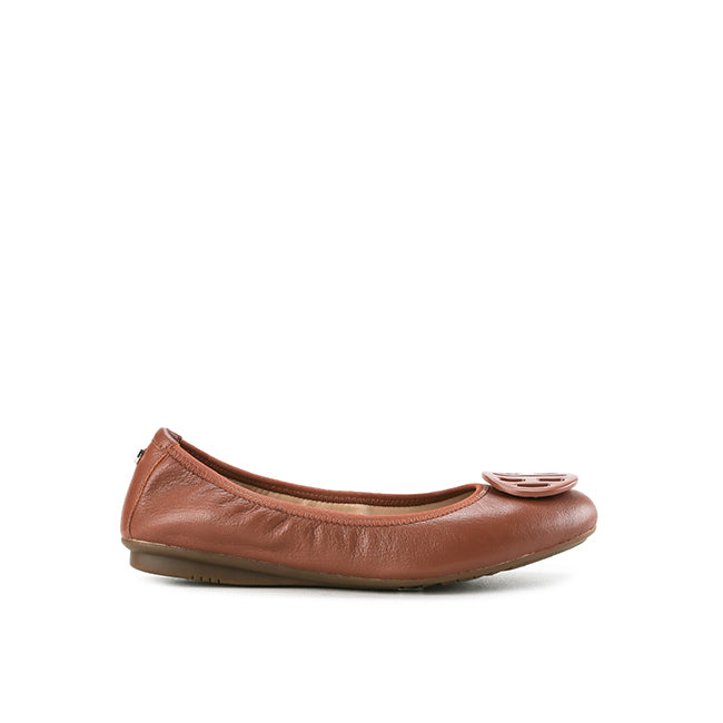 Hush Puppies Shoes Wanita Flats Samantha In Brown