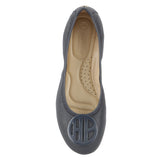 Hush Puppies Sepatu Flats Wanita Samantha In Dark Blue