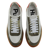 Hush Puppies Sepatu Casual Wanita Charlie Laceup In Camo Multi Suede