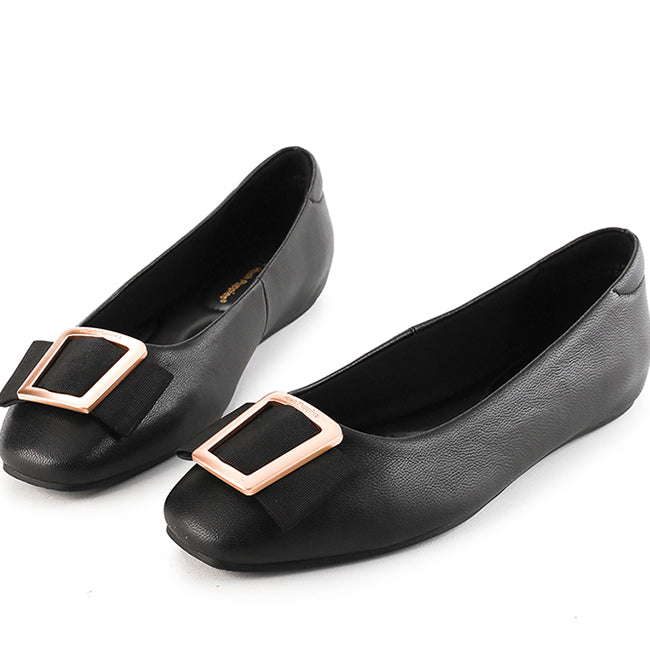 Hush Puppies Sepatu Wedges Wanita Lousie Aspen In Black