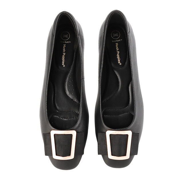 Hush Puppies Sepatu Wedges Wanita Lousie Aspen In Black