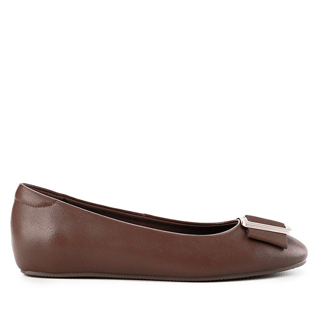 Hush Puppies Sepatu Wedges Wanita Lousie Aspen In Brown