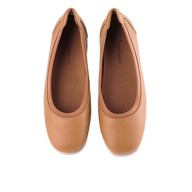 Hush Puppies Sepatu Flats Wanita Heaven Camile In Camel