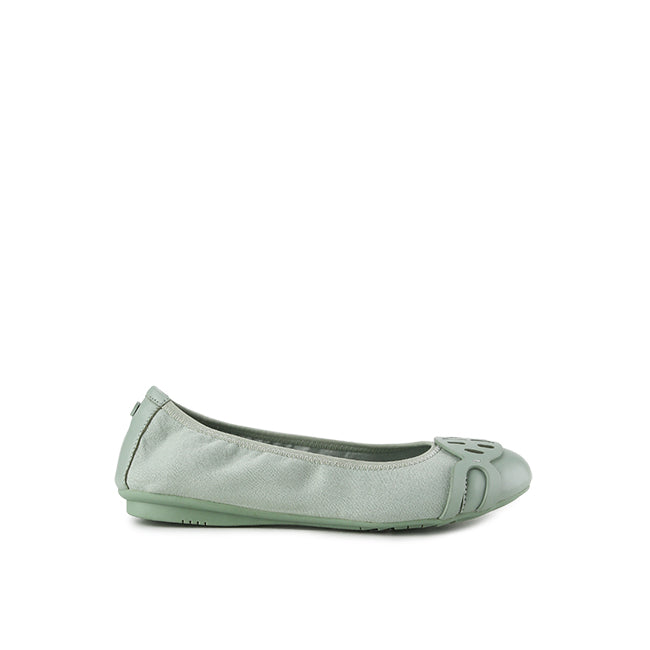 Hush Puppies Sepatu Wanita Flats Samantha Cave In Sage