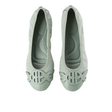 Hush Puppies Sepatu Wanita Flats Samantha Cave In Sage