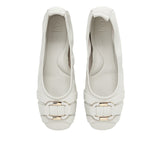 Hush Puppies Sepatu Wanita Flats Donna Carl In Off White