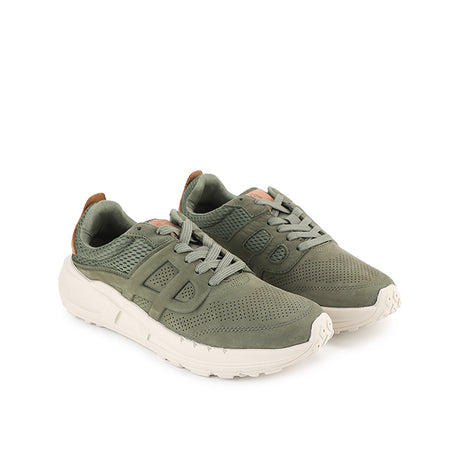 Seventy8 Lthr Runner In Olivine Nubuck