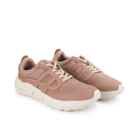 Seventy8 Lthr Runner In Warm Taupe Nubuck