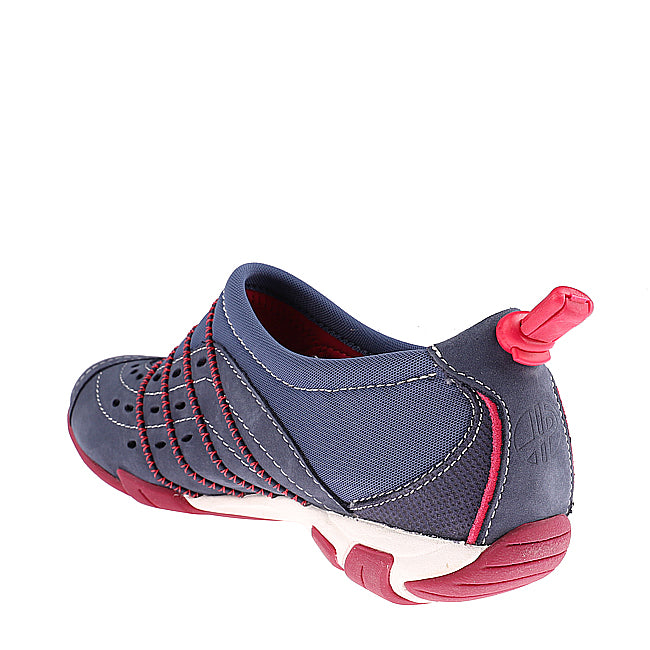 Hush Puppies Sepatu Slip On Wanita Energize In Navy Nubuck