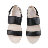 Hush Puppies Sandal Wanita Breathe Slingback In Bold Black Leather