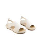 Hush Puppies Sandal Sling Back Wanita Dorothy Reese In Beige