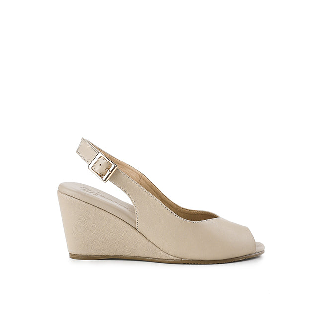 Hush Puppies Sepatu Wanita Sling Back Dorra Jewel In Beige