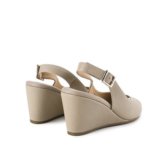 Hush Puppies Sepatu Wanita Sling Back Dorra Jewel In Beige