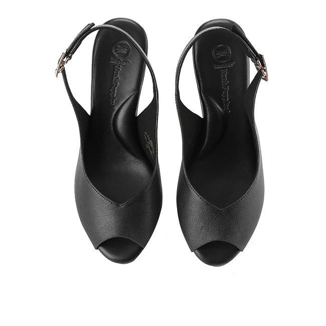 Hush Puppies Sepatu Wanita Sling Back Dorra Jewel In Black