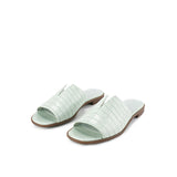 Hush Puppies Sandal Flats Wanita Salsa Coco In Mint