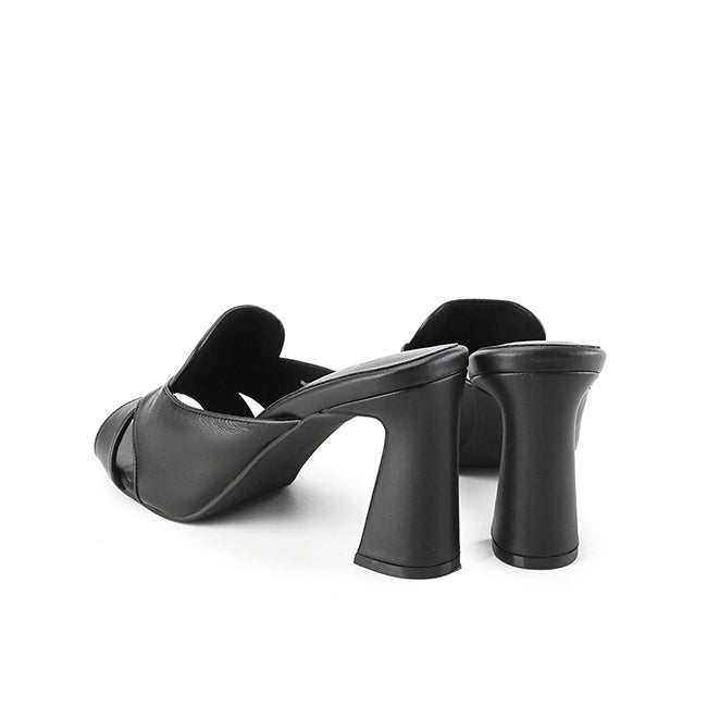 Hush Puppies Sandal Wanita Heels Carla Keys In Black