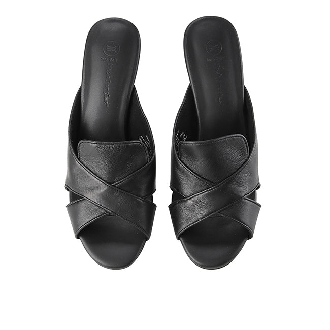 Hush Puppies Sandal Wanita Heels Carla Keys In Black