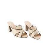 Hush Puppies Sandal Wanita Heels Carla Keys In Nude