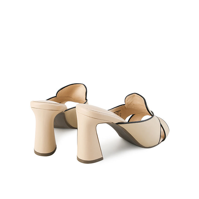 Hush Puppies Sandal Wanita Heels Carla Keys In Nude