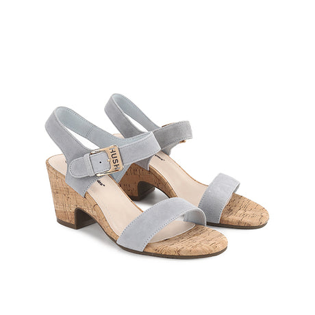 Hush Puppies Sepatu Wanita Heels Mimiko Hush In Blue