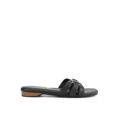 Hush Puppies Sandal Wanita Flats Lenna Carl In Black