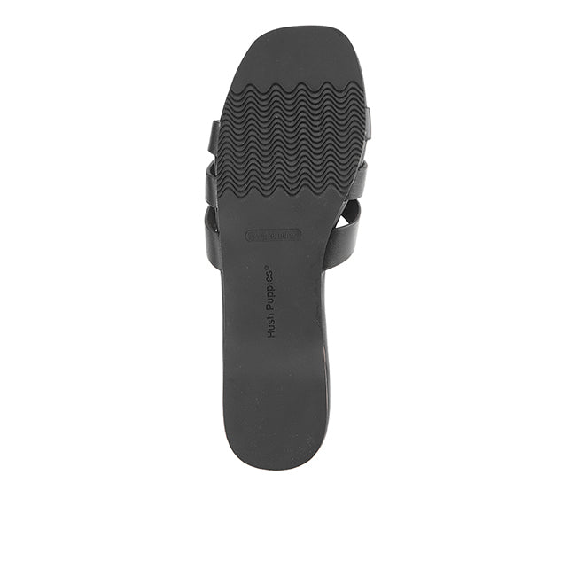 Hush Puppies Sandal Wanita Flats Lenna Carl In Black