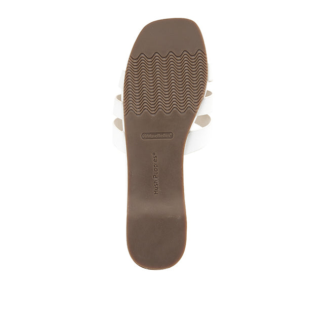 Hush Puppies Sandal Wanita Flats Lenna Carl In White